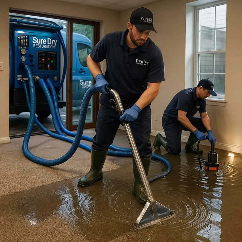 Water Extraction and Removal process in Tyndall Air Force Base, FL